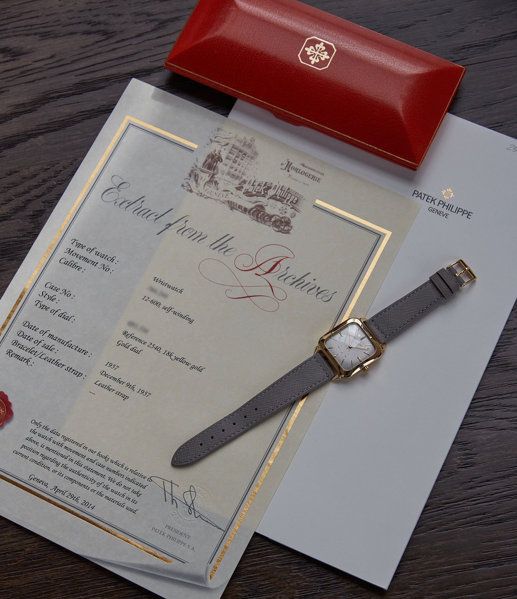 2540 | Gübelin-signed | Yellow Gold