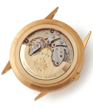 27-460 Q automatic vintage Patek Philippe 3448 Perpetual Calendar Moonphase yellow gold dress watch for sale online at A Collected Man London UK specialist of rare watches