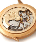 first automatic Perpetual Calendar vintage Patek Philippe 3448 Perpetual Calendar Moonphase yellow gold dress watch for sale online at A Collected Man London UK specialist of rare watches