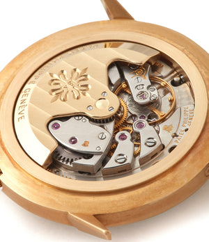 first automatic Perpetual Calendar vintage Patek Philippe 3448 Perpetual Calendar Moonphase yellow gold dress watch for sale online at A Collected Man London UK specialist of rare watches