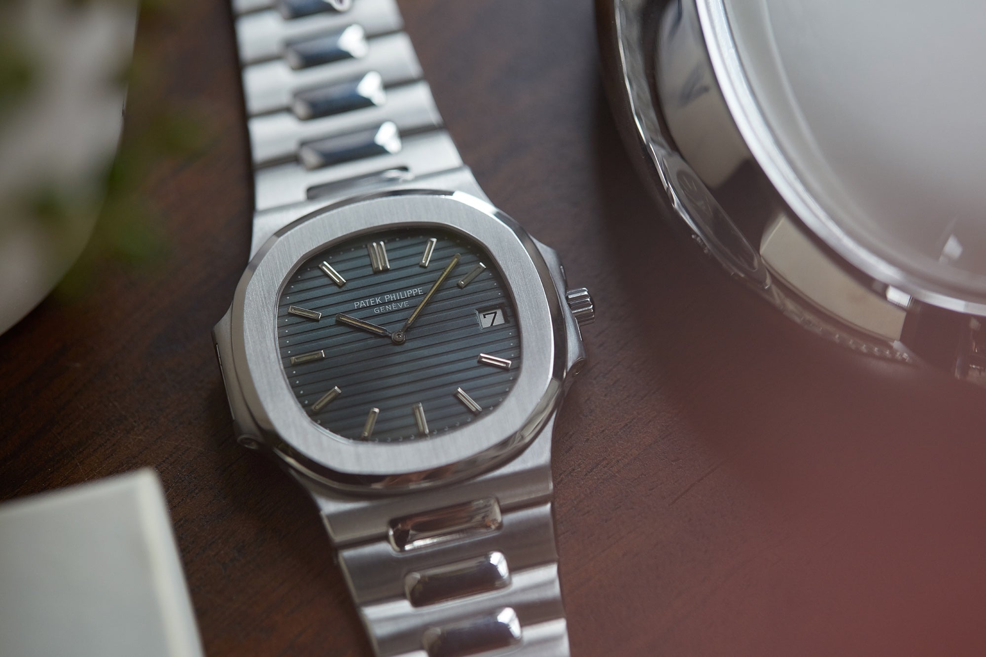 Patek Philippe Nautilus 3700/001 full set vintage watch for sale online at A Collected Man London UK specialist of rare watches