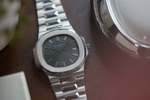 Patek Philippe Nautilus 3700/001 full set vintage watch for sale online at A Collected Man London UK specialist of rare watches