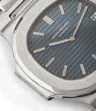 3700/001 Patek Philippe Nautilus full set vintage watch for sale online at A Collected Man London UK specialist of rare watches