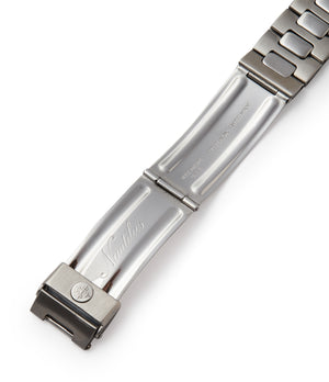 Patek Philippe deployant clasp 3700/001 Nautilus full set vintage watch for sale online at A Collected Man London UK specialist of rare watches
