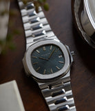 men's luxury dress sports watch 3700/001 Nautilus Patek Philippe vintage watch for sale online at A Collected Man London UK specialist of rare watches