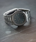 rare 3700/001 Nautilus Patek Philippe vintage watch for sale online at A Collected Man London UK specialist of rare watches