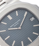 selling vintage Patek Philippe Nautilus 3700/001A steel sport watch full set for sale online at A Collected Man London UK specialist of rare vintage watches
