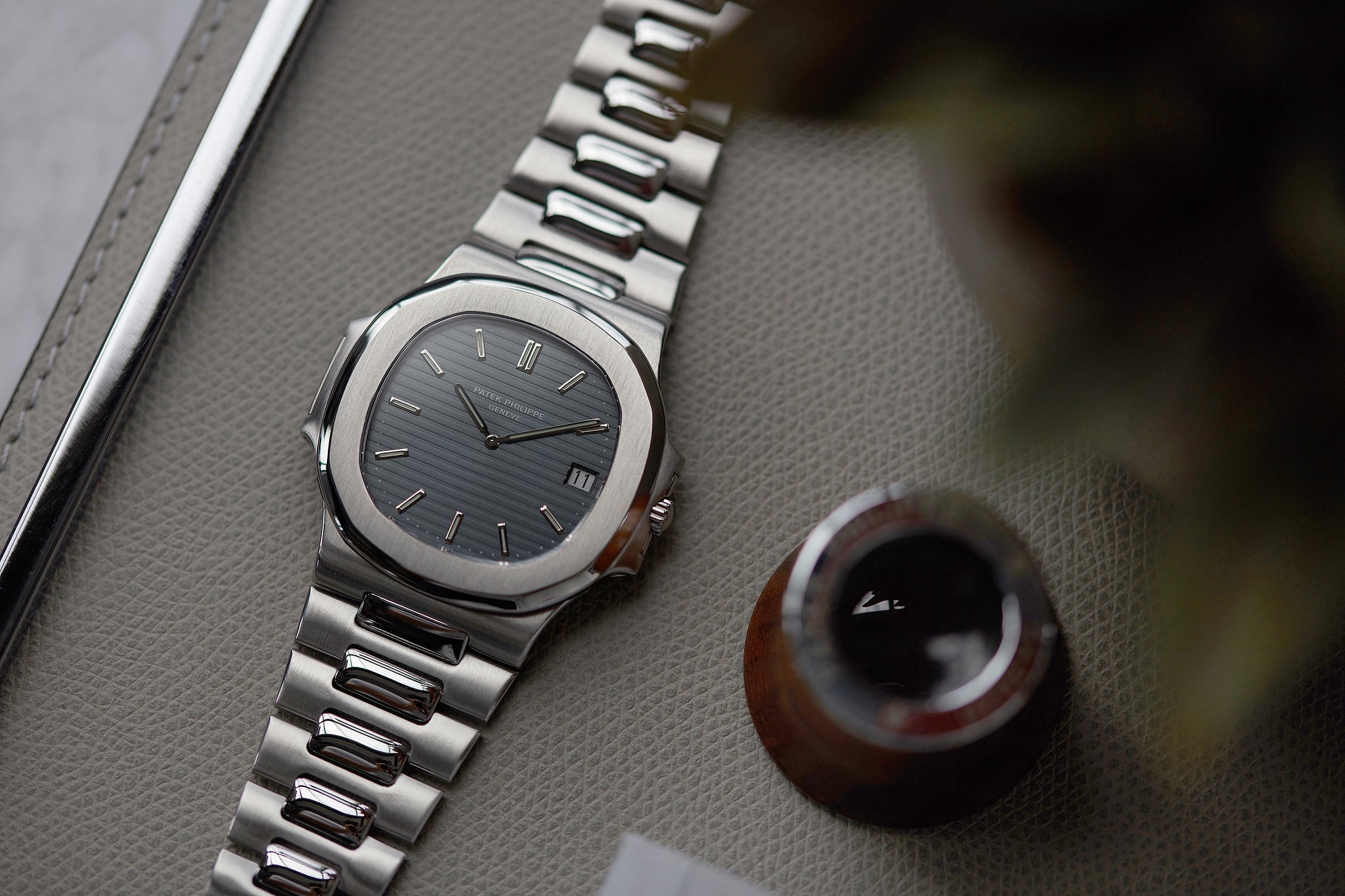 Patek Philippe Nautilus 3700/001A steel sport watch full set for sale online at A Collected Man London UK specialist of rare vintage watches