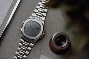 Patek Philippe Nautilus 3700/001A steel sport watch full set for sale online at A Collected Man London UK specialist of rare vintage watches