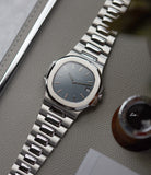 men's luxury sport steel watch vintage Patek Philippe Nautilus 3700/001A steel sport watch full set for sale online at A Collected Man London UK specialist of rare vintage watches