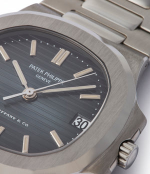 Nautilus 3800 | Tiffany-signed | Steel
