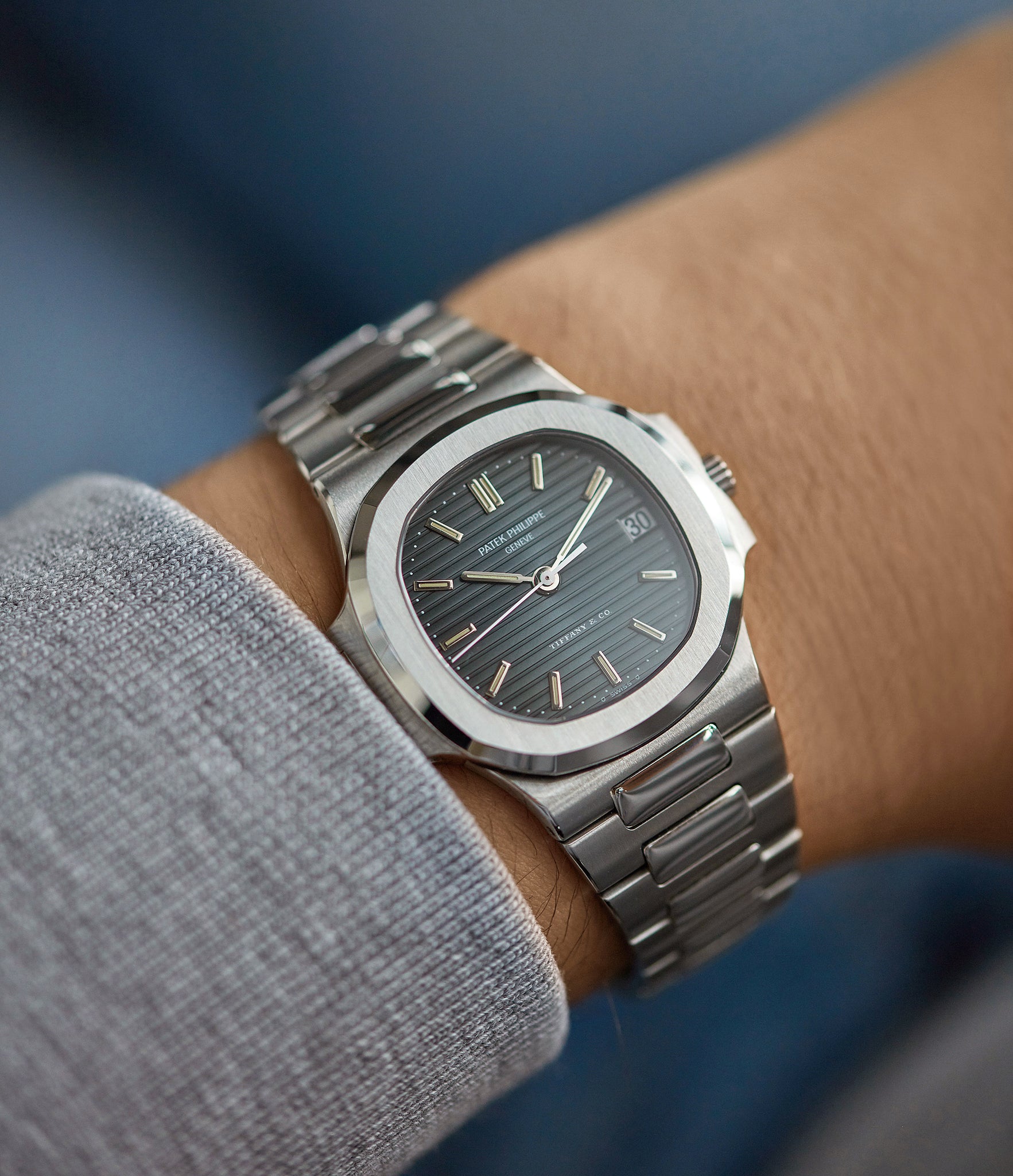 Nautilus 3800 | Tiffany-signed | Steel