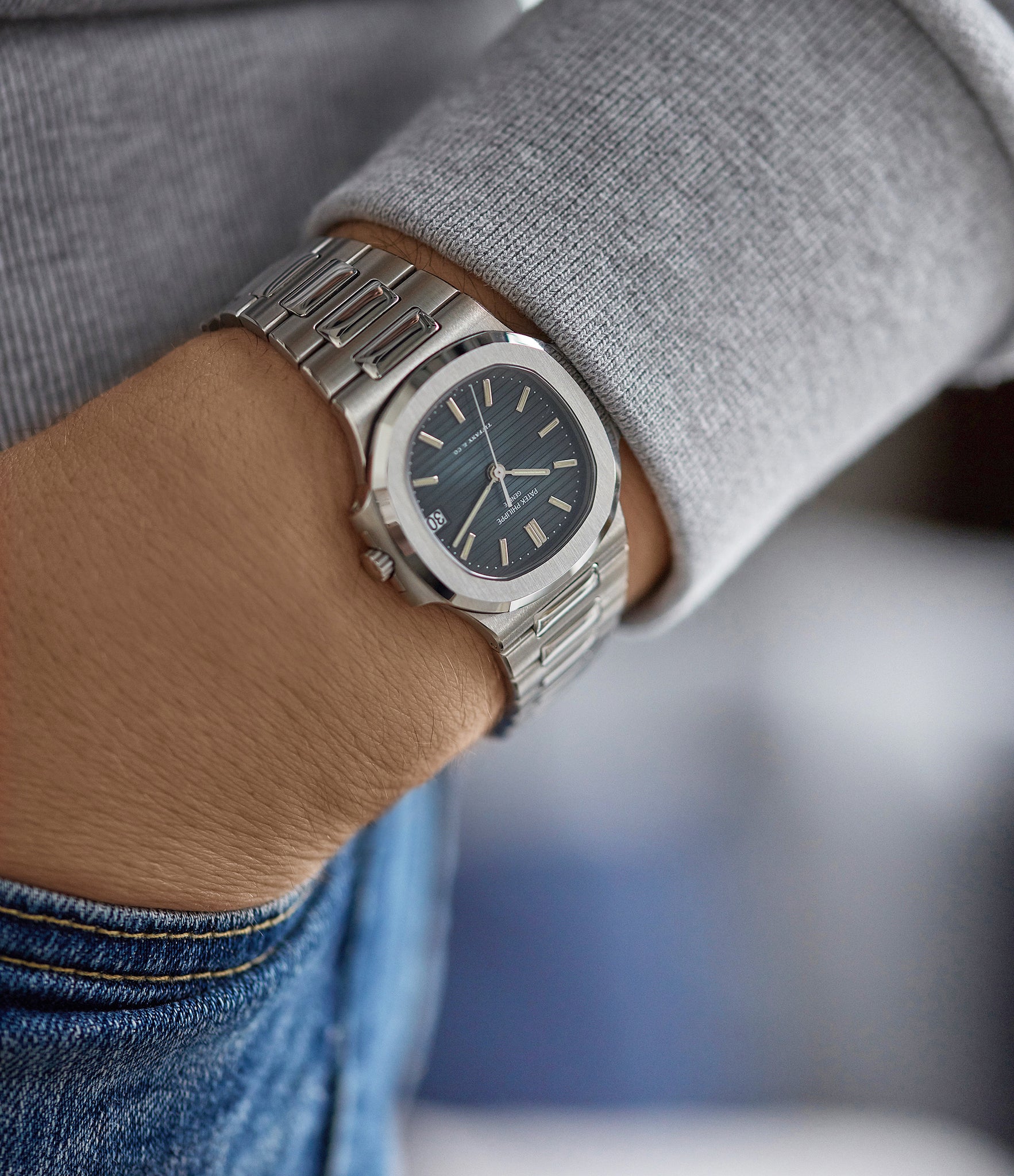 Nautilus 3800 | Tiffany-signed | Steel