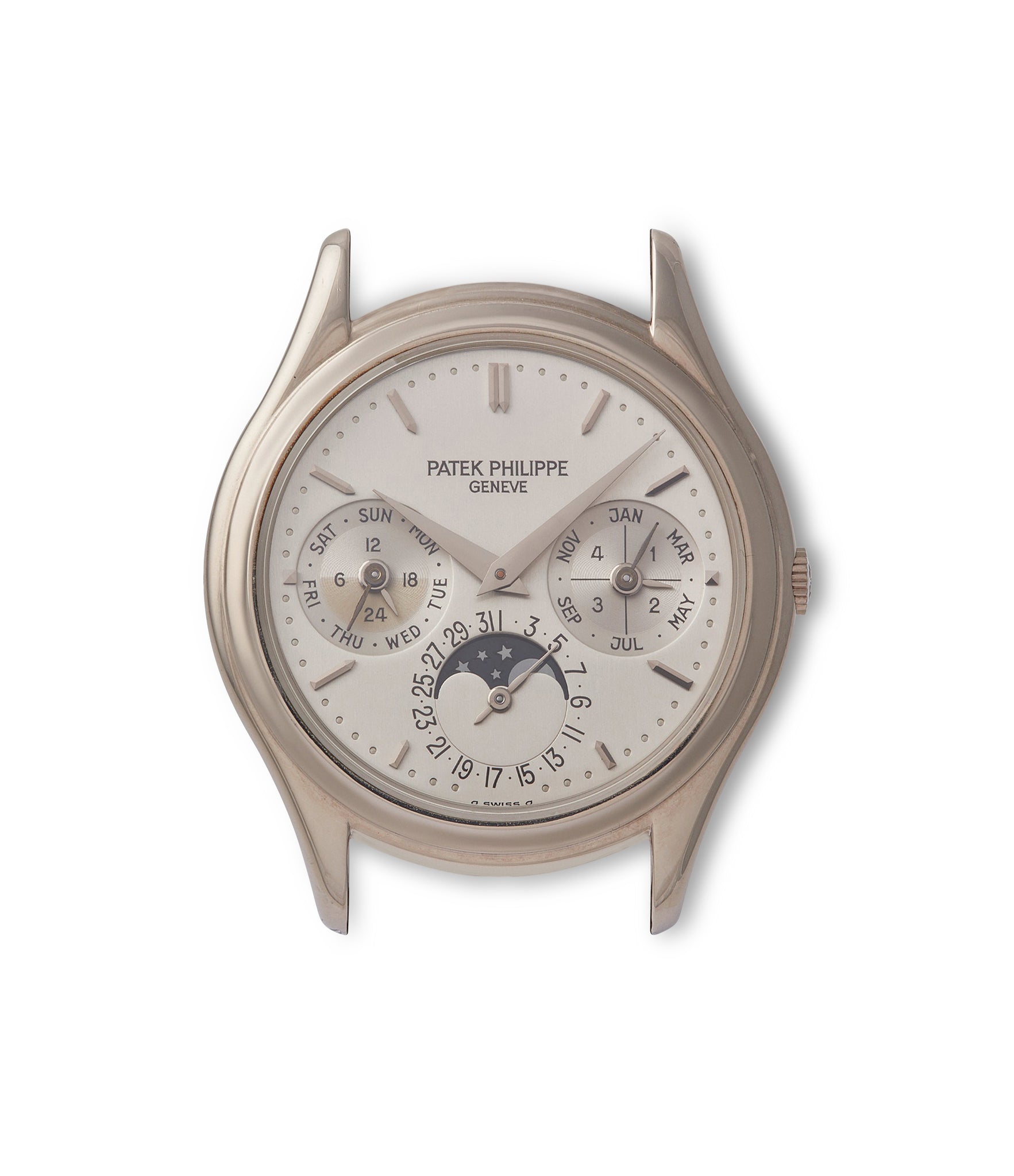 Perpetual Calendar 3940G | Grey Gold