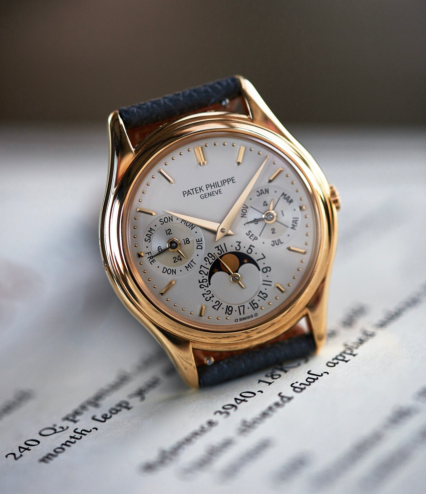 3940J | Perpetual Calendar | The "X" | Yellow Gold
