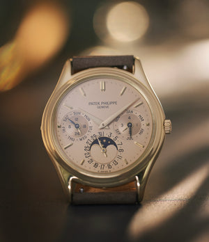 3940J doré dial | Perpetual Calendar | Yellow Gold