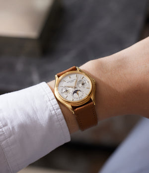 Patek Philippe 3940J | Perpetual calendar | leap year indicator | Moonphase |  Yellow Gold | A Collected Man London