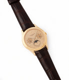 sell vintage Patek Philippe 3940J perpetual calendar full set dress watch for sale online at A Collected Man London UK specialist of rare watches