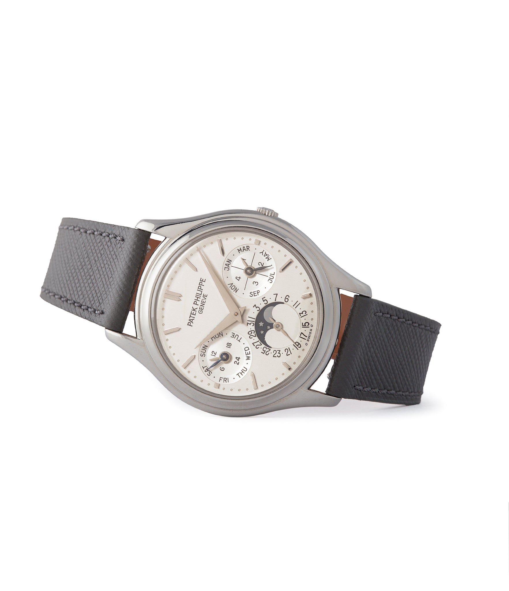 Patek Philippe 3940P | Buy pre-owned Patek Philippe Perpetual Calendar ...
