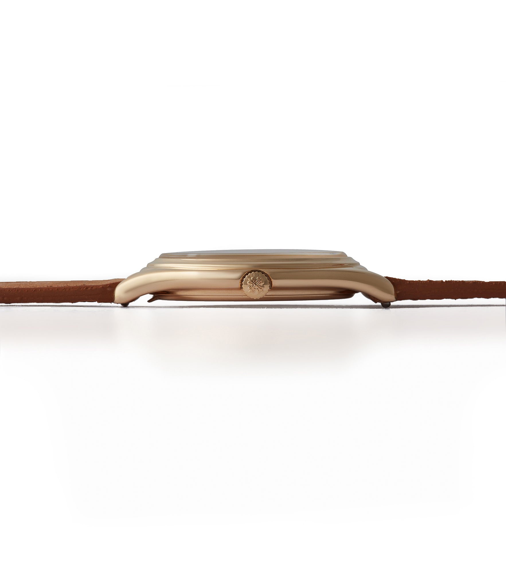 yellow gold Patek Philippe 3940J first series perpetual calendar dress watch for sale online at A Collected Man London