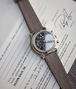 3970EP | Semi-gloss Dial | Platinum