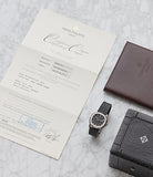 full set Patek Philippe Aquanaut 5066A-001 steel sport watch rubber strap for sale online at A Colleted Man London UK specialist of rare watches