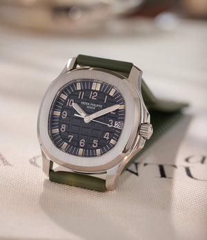 Patek Philippe Aquanaut 5066 in Steel, available to buy now from A Collected Man, London