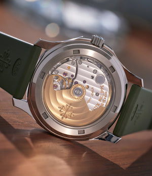 Patek Philippe Aquanaut 5066 in Steel, available to buy now from A Collected Man, London