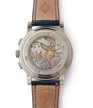 consign Patek Philippe 5070P Chronograph rare luxury watch for sale online at A Collected Man London UK specialist of rare watches