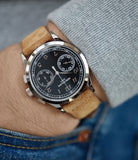 find Patek Philippe 5170G-010 Chronograph black dial manual-winding watch for sale online at A Collected Man London UK specialist of rare watches