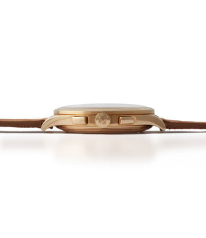 yellow gold Patek Philippe 5170J-001 Chronograph dress pre-owned watch for sale online at A Collected Man London UK specialist of rare watches