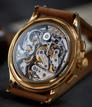 CH 29-535 PS manual-winding Patek Philippe 5170J-001 Chronograph yellow gold dress pre-owned watch for sale online at A Collected Man London UK specialist of rare watches