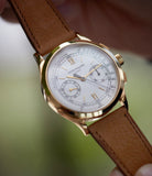 Patek Philippe 5170J-001 Chronograph yellow gold dress pre-owned watch for sale online at A Collected Man London UK specialist of rare watches