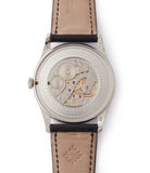 buying Patek Philippe Calatrava 5196P-001 Tiffany-signed manual-winding platinum pre-owned watch for sale online at A Collected Man London UK specialist of rare watches