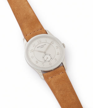 selling Patek Philippe 5196P Calatrava time-only platinum men's dress watch for sale online at A Collected Man London UK specialist of rare watches