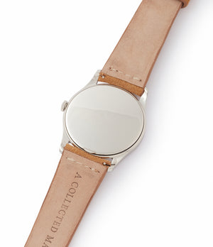 platinum Patek Philippe Calatrava 5196P time-only platinum men's dress watch for sale online at A Collected Man London UK specialist of rare watches