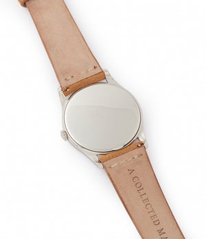 platinum 5196P Patek Philippe Calatrava time-only platinum men's dress watch for sale online at A Collected Man London UK specialist of rare watches