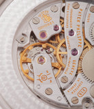 Calibre 215PS manual-winding movement Patek Philippe 5196P Calatrava time-only platinum men's dress watch for sale online at A Collected Man London UK specialist of rare watches