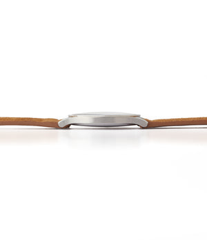 slim dress watch Patek Philippe 5196P Calatrava time-only platinum men's dress watch for sale online at A Collected Man London UK specialist of rare watches