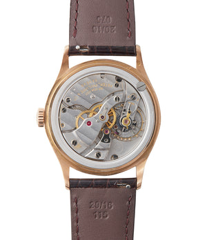 27SC Patek Philippe 570R-SCI time-only rose gold dress watch with Archive Extracts for sale online at A Collected Man London UK specialist of rare watches