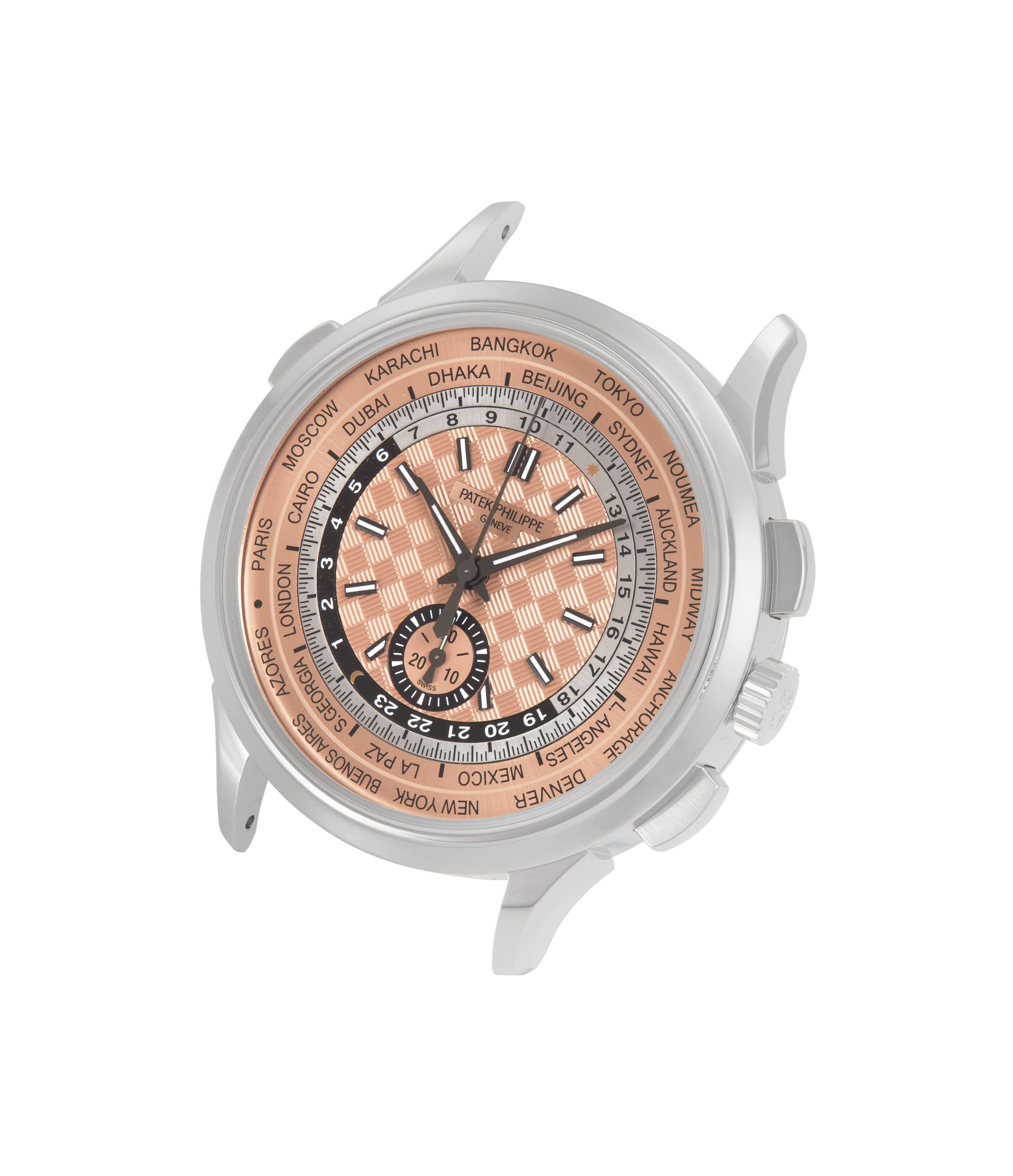 Patek Philippe 5935A-001 | World Time | Flyback Chronograph | Stainless Steel | Available worldwide at A Collected Man