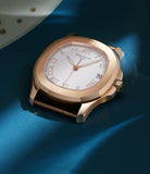 Rose Gold Patek Philippe Aquanaut 5060R  preowned watch at A Collected Man London