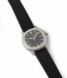buying Patek Philippe Aquanaut 5065A steel sport watch full set for sale online at A Collected Man London UK specialist of rare watches
