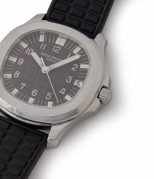 for sale Patek Philippe Aquanaut 5065A steel sport watch full set for sale online at A Collected Man London UK specialist of rare watches