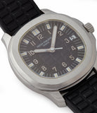 selling Patek Philippe Aquanaut 5065A steel sport watch full set for sale online at A Collected Man London UK specialist of rare watches