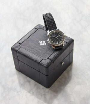 full set Patek Philippe Aquanaut 5065A steel sport watch for sale online at A Collected Man London UK specialist of rare watches