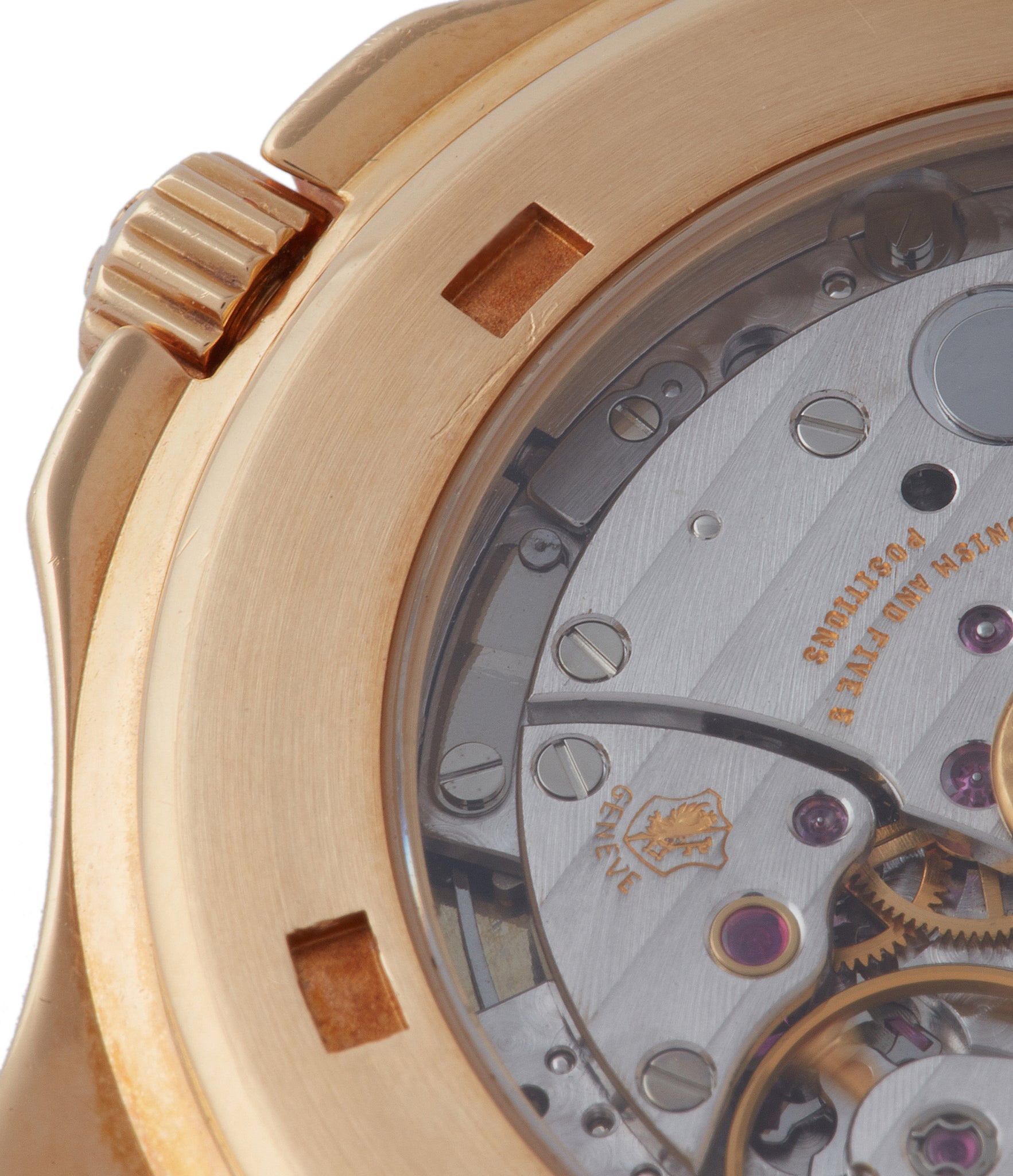 automatic Patek Philippe Aquanaut 5065J yellow gold luxury sport watch for sale online at A Collected Man London UK specialist of rare watches