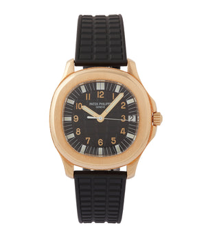 buy Patek Philippe Aquanaut 5065J yellow gold luxury sport watch for sale online at A Collected Man London UK specialist of rare watches