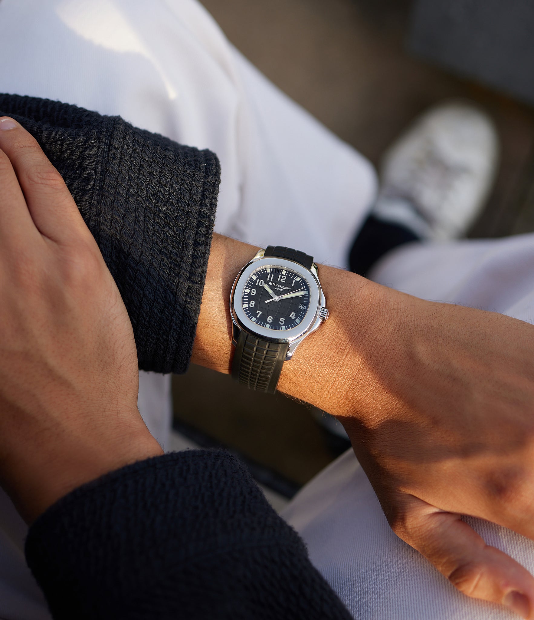Patek aquanaut clearance wrist