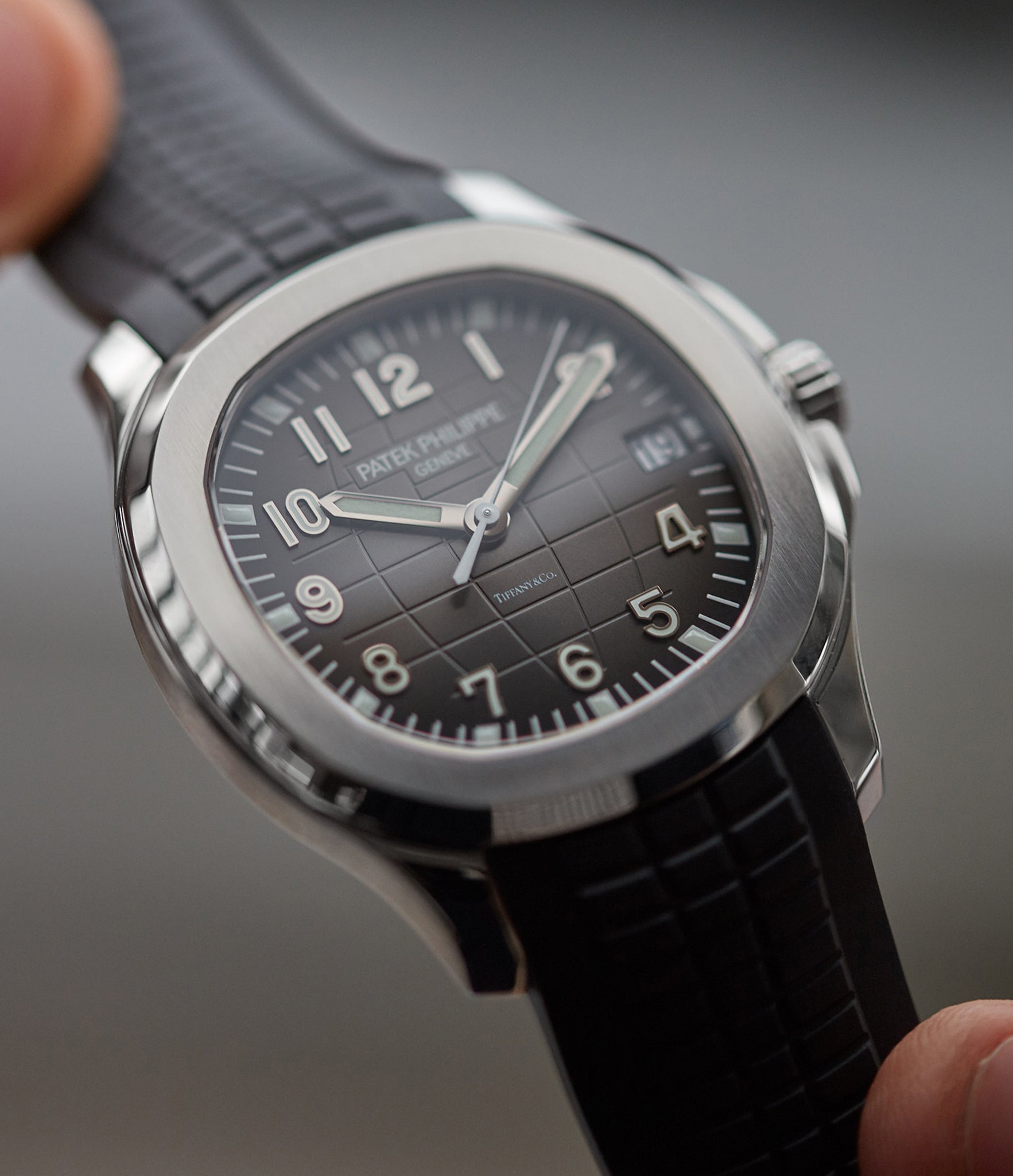 Tiffany and co deals patek philippe aquanaut